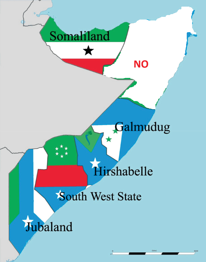 Somalia Location Map